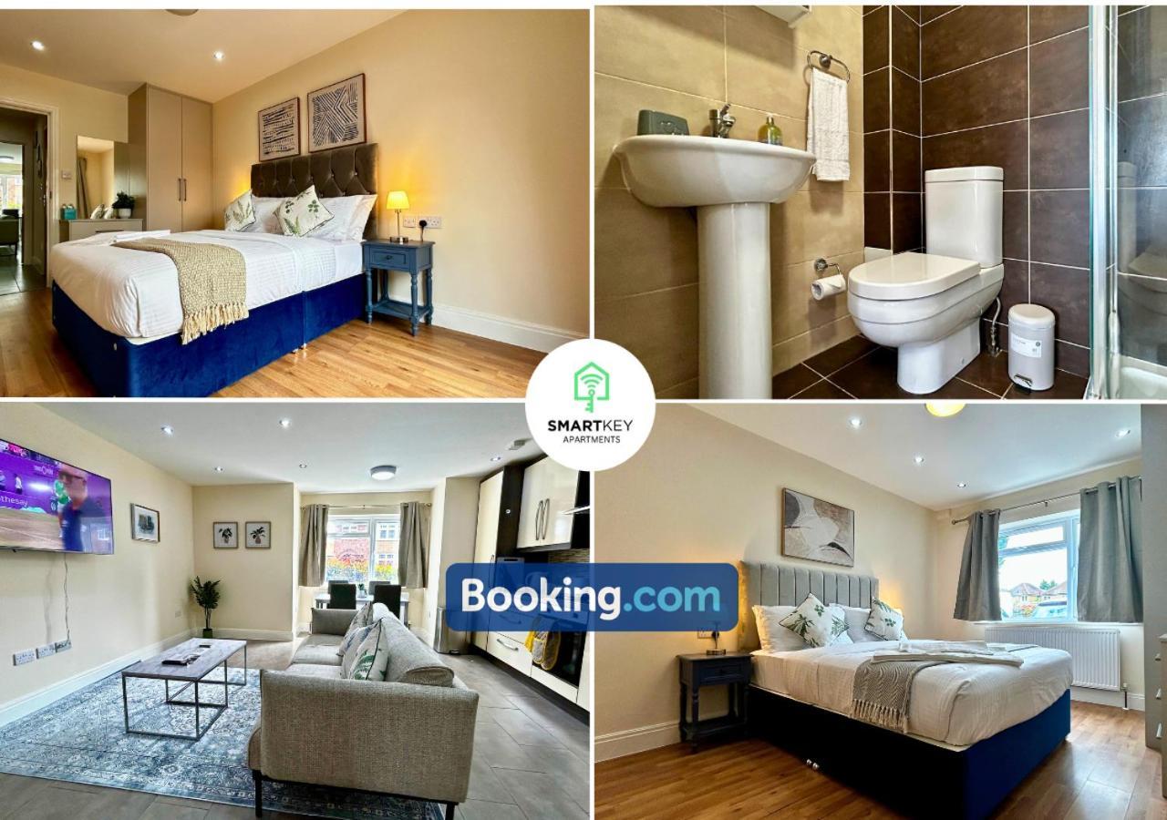 Modern 2 Bed 2 Bath Apartment Free Parking Watford  Kültér fotó